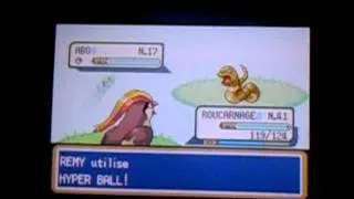 Miniature : abo/ekans shiny en 1872 re's sur pokemon rouge feu + étoiles