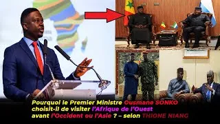 Miniature : Pourquoi Sonko visite l'Afrique de l’Ouest en premier ?