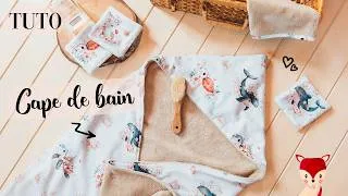 Miniature : Tuto couture - La cape de bain bébé /enfant
