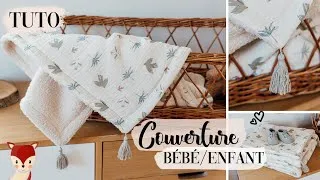 Miniature : Tuto couture - Coudre une couverture bébé/enfant