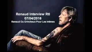 Miniature : Renaud Interview RTL 7 Avril 2016