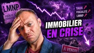 Miniature : Immobilier Août 2026 🔴 Le Marché Immobilier Entre en Zone Rouge ; LMNP, Taux en hausse, Vente Gelées