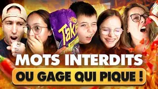 Miniature : ✅ LE JEU DES MOTS INTERDITS   Tu dis le mot Tu manges un TRUC DÉGUEU ! 🤢🔥