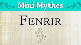 Miniature : Fenrir - mythologie scandinave - Mini Mythe #44
