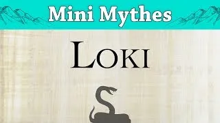 Miniature : Loki - mythologie scandinave - Mini Mythe #41