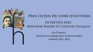 Miniature : Prix lycéen du Livre d'histoire 2026 : 🎤les élèves interviewent des auteurs sélectionnés📚 Episode 3