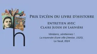 Miniature : Prix lycéen du Livre d'histoire 2026 : 🎤les élèves interviewent des auteurs sélectionnés📚 Episode 1