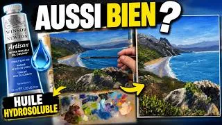 Miniature : Peinture à l'HUILE HYDROSOLUBLE : aussi BIEN que l'huile traditionnelle ?