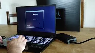 Miniature : [TEST] Ouverture + Installation Windows - PC portable Gamer ERAZER  DEPUTY P60   i7 12650H RTX 4070