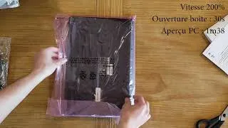 Miniature : Unboxing PC portable Gamer ERAZER  DEPUTY P60   15,6” FHD 144Hz   i7 12650H   16Go   SSD 512Go