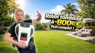 Miniature : À moins de 800€, ce robot tondeuse sans fil vaut-il le coup ? (Anthbot M9)
