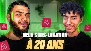 Miniature : Il a 20 ANS et déjà 2 SOUS-LOCATIONS sur Airbnb ! (Parcours inspirant de Yacine 😲)