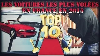 Miniature : TOP 10 : Les voitures les plus volées en France en 2015