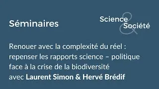 Miniature : La biodiversité et les rapports science-politique avec Laurent Simon et Hervé Brédif
