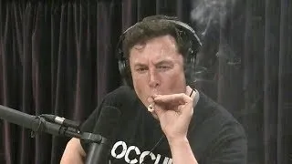 Miniature : ELON MUSK FUME UN JOINT EN DIRECT !!