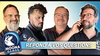 Miniature : Moona Games répond à vos questions. On dévoile de nouveaux jeux. Deuxième partie.