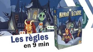 Miniature : Manoir Bizarre, les règles en 9 minutes