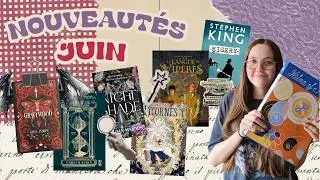 Miniature : ☀️BOOKHAUL - Nouveautés de juin☀️