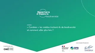 Miniature : Webinaire - Lab Biodiversité :Combien les médias traitent-ils de biodiversité ?