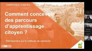 Miniature : Animer la démocratie alimentaire & concevoir des parcours d'apprentissage citoyen | Webinaire