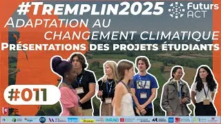 Miniature : #011 - Tremplin 2025 - Présentations flashs des projets #étudiants