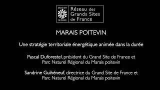 Miniature : Pascal Duforestel et Sandrine Guihéneuf - Une stratégie territoriale énergétique - Marais poitevin