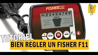 Miniature : [TUTO REGLAGES] Détecteurs Fisher F11: présentation des  réglages