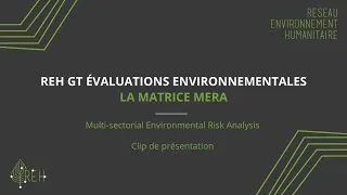 Miniature : Matrice MERA, presentation clip
