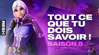 Miniature : Tout ce que tu dois savoir pour prendre de l'avance en saison  8 sur Fortnite