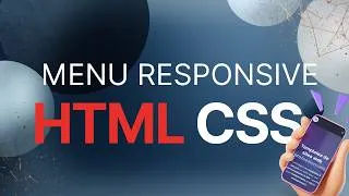 Miniature : Créez un Menu Mobile Pro en HTML CSS