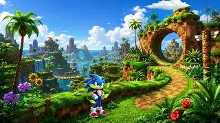 Miniature : Sonic Mania - Green Hill Zone - 30 Minutes Animated Wallpaper