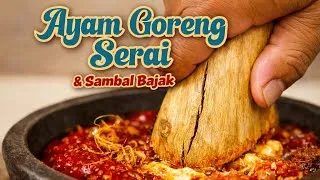 Miniature : Ayam Goreng Serai 🇮🇩 Ultra Parfumé + Sambal Bajak 🔥 Recette Indonésienne Facile (riz en danger ⚠️ )