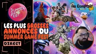 Miniature : Les plus grosses annonces du Summer Game Fest - Au Comptoir - S02 E10