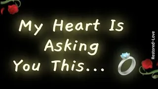 Miniature : My Heart Is Hoping for One Beautiful Answer... ❤️‎💍❤️