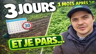 Miniature : J’ai 3 jours pour PRÉPARER UN POTAGER… avant de repartir