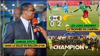 Miniature : LES LIONS REMPORTENT LE TOURNOI UNNIFAC vs RDC 0-2 ET SONT QUALIFIÉS POUR LA CAN U17 2026