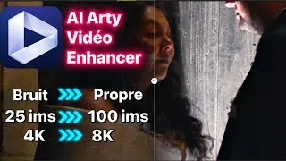 Miniature : Améliorez vos vidéos avec AIArty Video Enhancer – Mise à l’échelle 4K et réduction du bruit