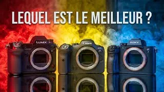 Miniature : Canon R6III - Sony A7V - Lumix S1II - COMPARATIF