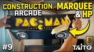 Miniature : Fabrication Borne Arcade Taito #9 , fabrication du Marquee et des Haut-parleurs ...