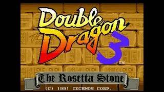 Miniature : Double Dragon 3 : The Rosetta Stone (Amiga) – Écran-titre (PAL) – 4K