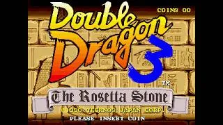 Miniature : Double Dragon 3 : The Rosetta Stone (Arcade) – Introduction et écran-titre (US) – 4K