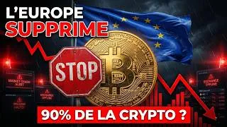 Miniature : L'Extinction à 90 % : La purge crypto de l'Europe a commencé [Alerte 1er Juillet]