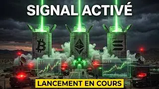 Miniature : Le signal algorithmique vient de s'activer (BTC, ETH, SOL) : La cible exacte
