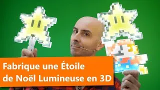 Miniature : 🎄 Fabrique une Étoile de Noël Lumineuse en 3D ! 🎄