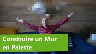 Miniature : Construire un Mur en Palette : Guide DIY pour un Décor Moderne et Écologique🔨🌳
