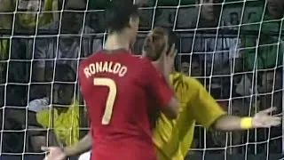 Miniature : Cristiano Ronaldo "fight" vs Thiago Silva and Marcelo