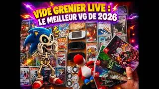 Miniature : VIDE GRENIER LIVE : 38 JEUX 3 CONSOLES LE MEILLEUR VG DE L'ANNEE