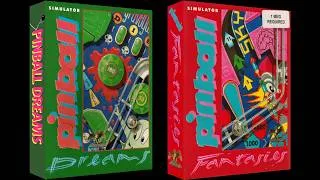 Miniature : Pinball Dream's & Pinball Fantasies sur Amiga (Commodore)😉👍.