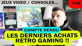 Miniature : #48 Nouveau compte rendu des achats jeux videos / vide greniers etc...