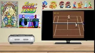 Miniature : Super Tennis sur Nintendo Super NES